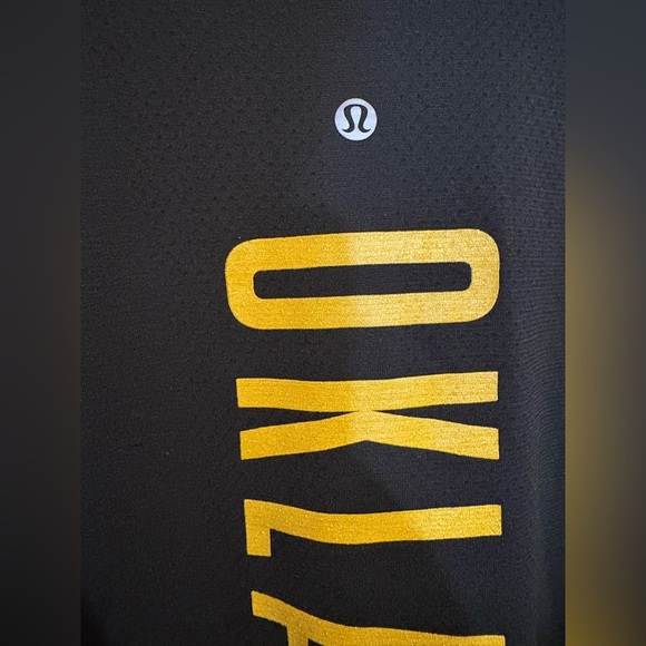 Lululemon Oklahoma Championship Mindset T-Shirt Women’s 12 - Picture 6 of 7